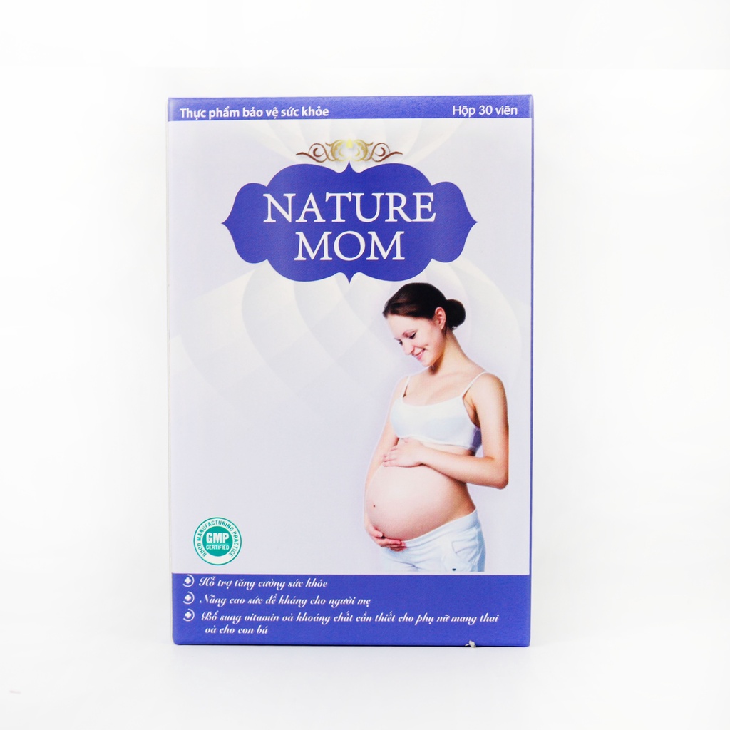 Viên Vitamin Nature Mom Bổ Sung Dưỡng Chất, Vitamin Cho Phụ Nữ Mang T.hai - Greenmec