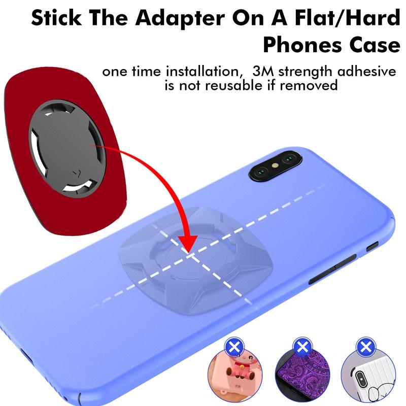 Giá Đỡ Điện Thoại Xoay 360 Độ Chuyên Dụng Cho Xe Mô Tô°Giá Đỡ Xoay Điều Hướng Xe Đạp Thao Tác Nhanh