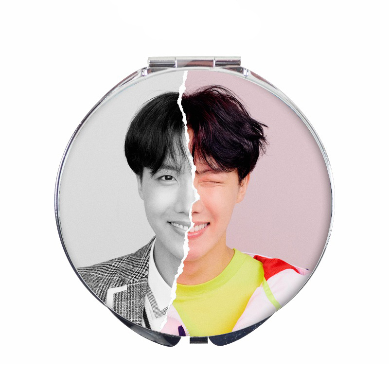 Gương J-HOPE BTS mini gương trang điểm hai mặt