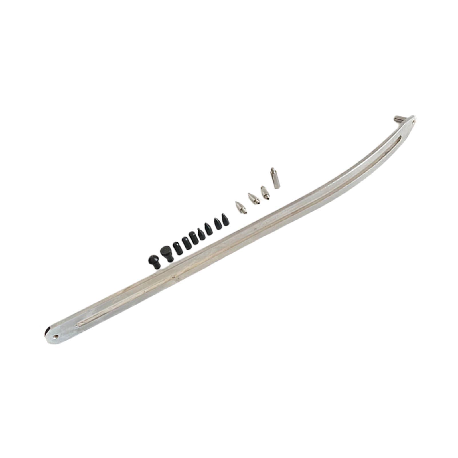 Auto Body Repair Paintless Removal Rods Durable Replacement Quality High Performance Sturdy Big Curved Rod for Door Dings