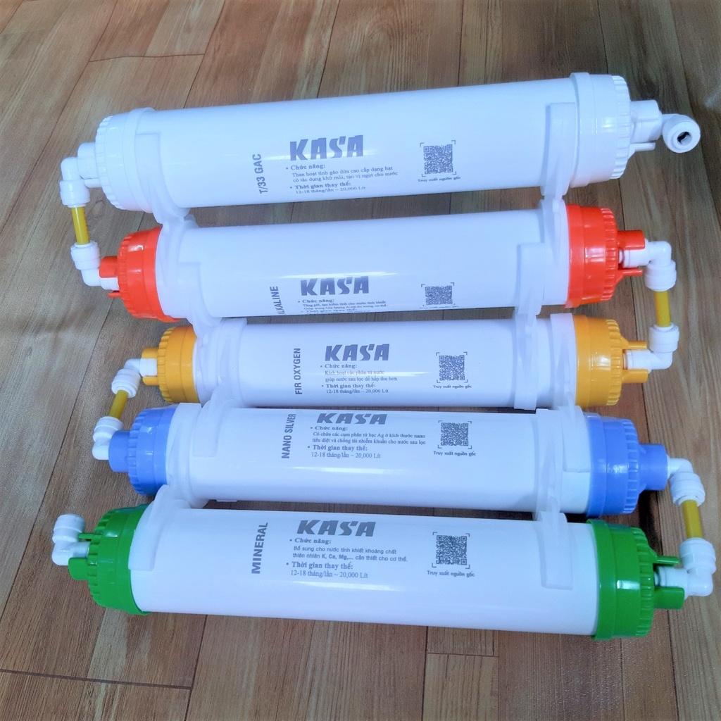 COMBO GỒM 5 LÕI KHOÁNG KASA LÀM MỀM NƯỚC, NGỌT NƯỚC - CÓ CO CÚT ĐI KÈM ĐẦY ĐỦ
