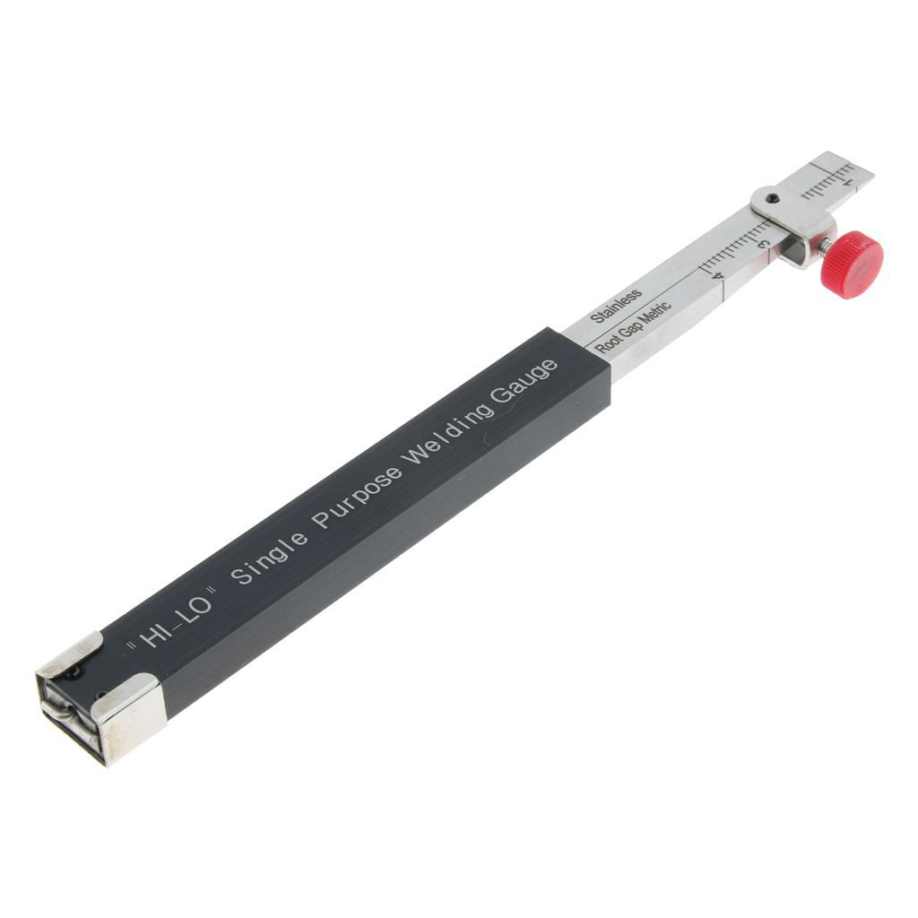 2x Internal Hi-Lo Gage Single Purpose Metric Measurement Welding Gauge Gage Test Tool, Stainless Steel , Black&Silver