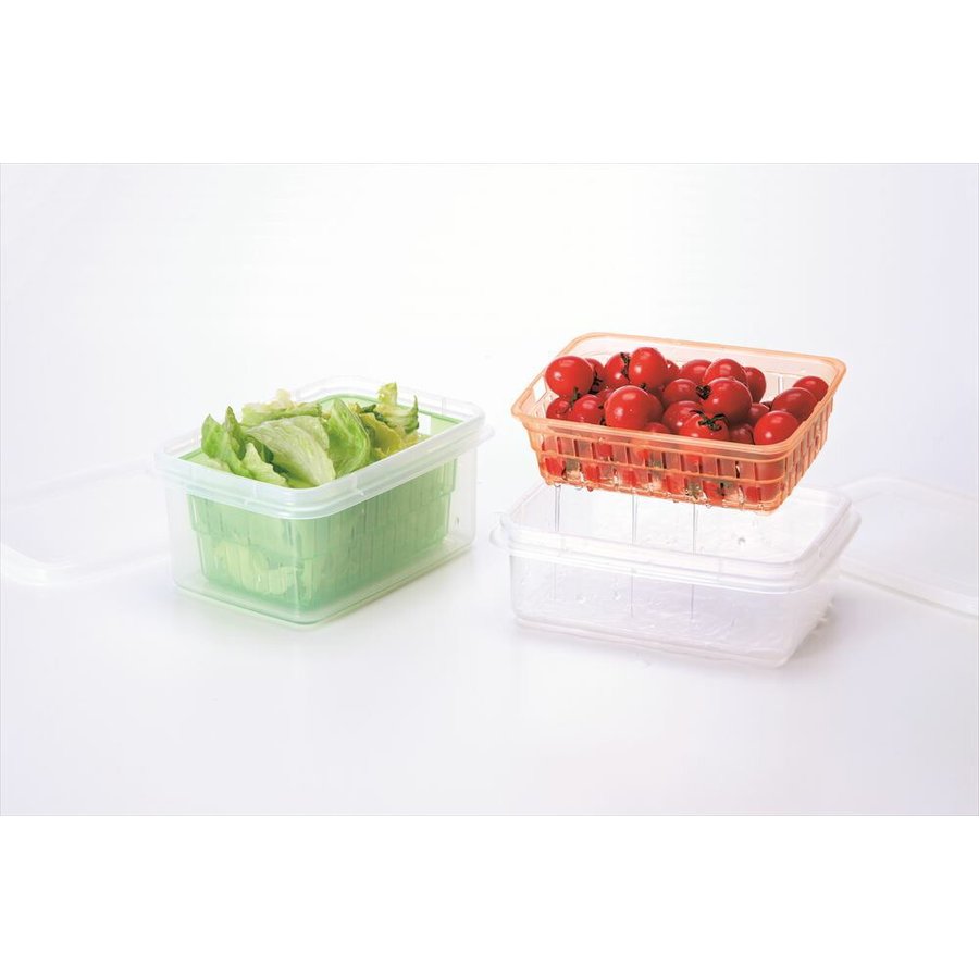 Hộp đựng thực phẩm 2 lớp nhựa dẻo cao cấp dùng lò vi sóng 5L Nội địa Nhật Bản