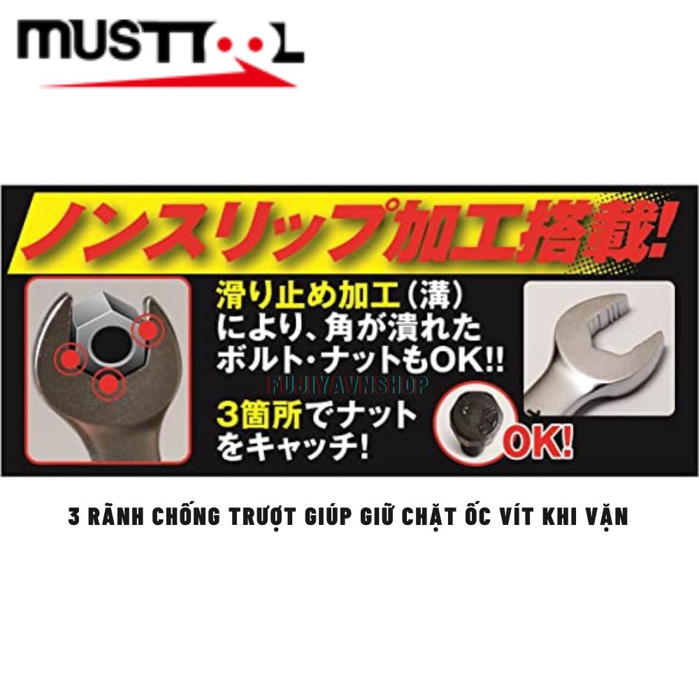 Cờ lê vòng miệng tự động đảo chiều Musttool MWF-13 12423