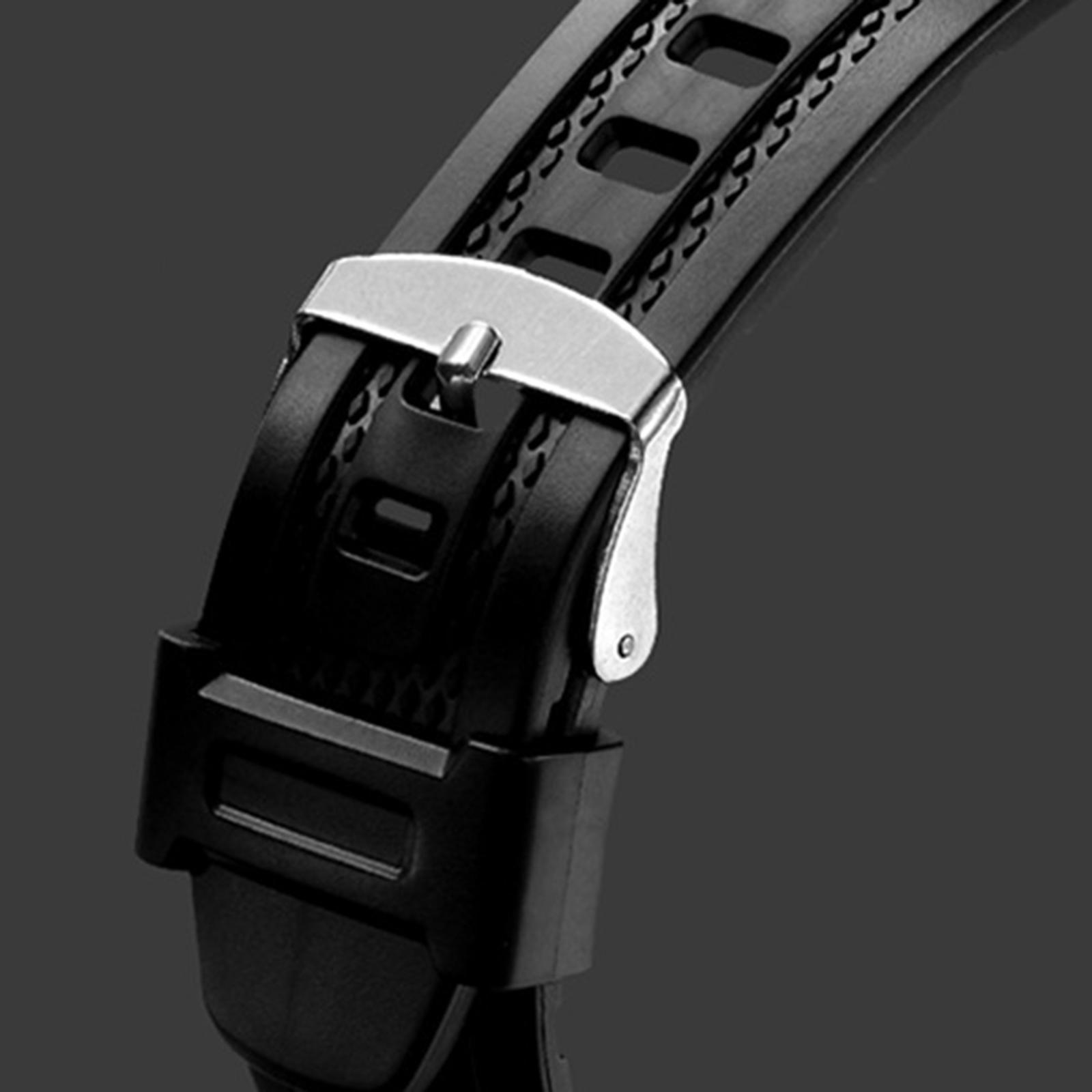 Electronic Watch Waterproof Alarm Stopwatch 12/24 Hours Wrist Watch for Outdoor Sports Boys
