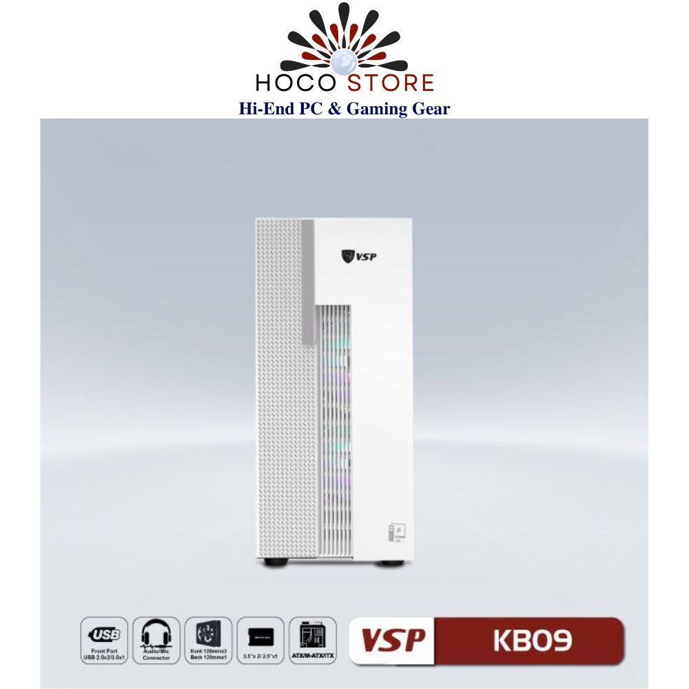 Vỏ Case Máy Tính VSP - Esport Gaming KB09 - Hàng Chính Hãng