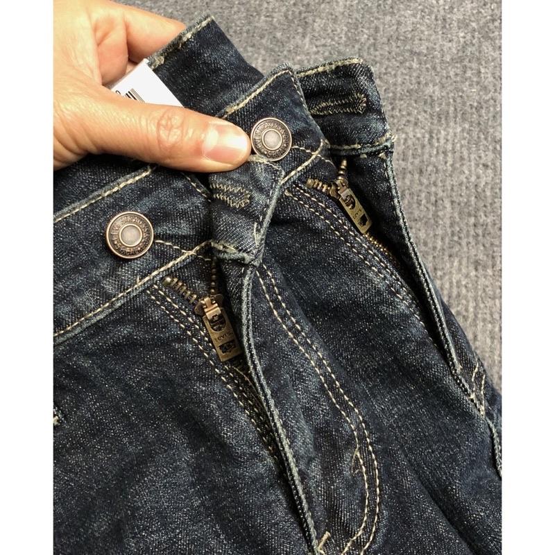 Quần jean nam dài xanh ánh rêu Quần bò nam đẹp Ống đứng cao cấp thời trang vnxk Jeans co dãn HAIAN JEAN