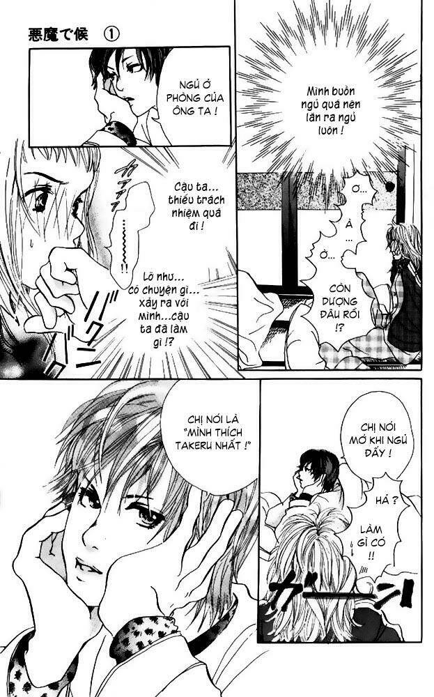 akuma de sourou - ác quỷ ở bên tôi chapter 3 30