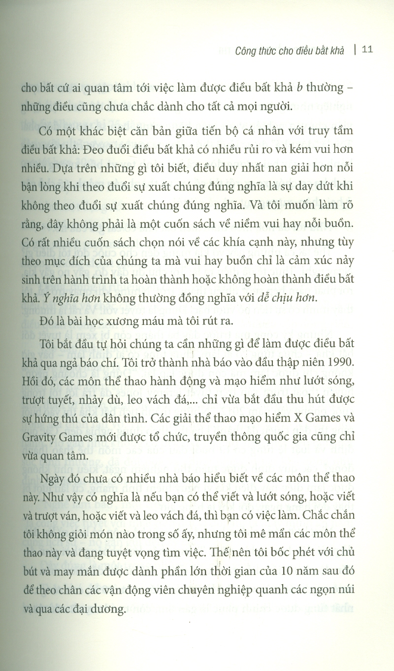 Chinh Phục Điều Bất Khả Thi - Steven Kotler; Trịnh Ngọc Minh dịch
