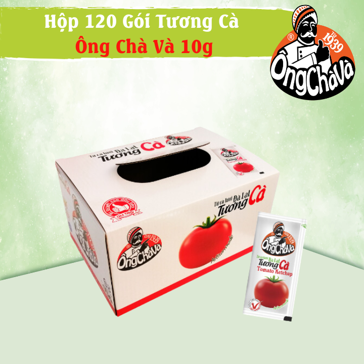 Hộp 120 Gói Tương Cà Ông Chà Và 10g