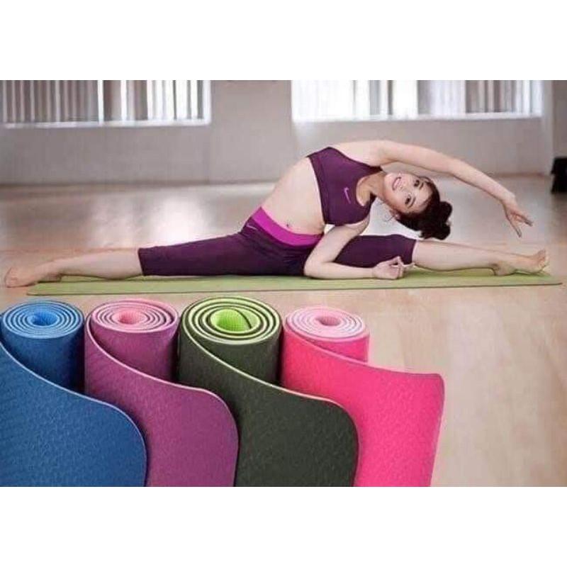 THẢM TẬP YOGA 2 LỚP TIỆN DỤNG