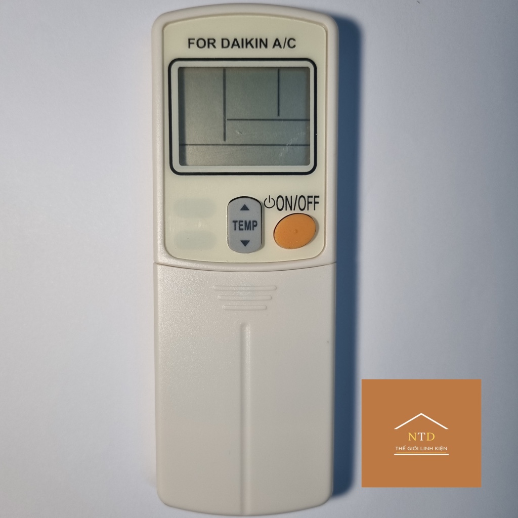 Điều khiển cho điều hòa Daikin 1 chiều thường/remote cho máy lạnh Daikin 1 chiều