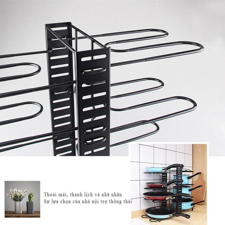 KỆ NHÀ BẾP để thớt, xoong, nồi, cao cấp nhiều tầng , sơn chống gỉ