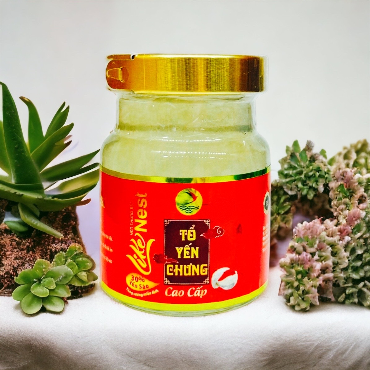 Yến Chưng Đường Phèn Like Nest 30% Tổ Yến