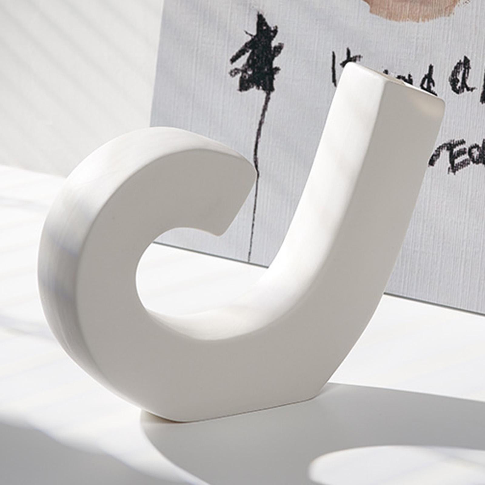 Ceramic Statue Nordic Sculpture Home Living Room Decor