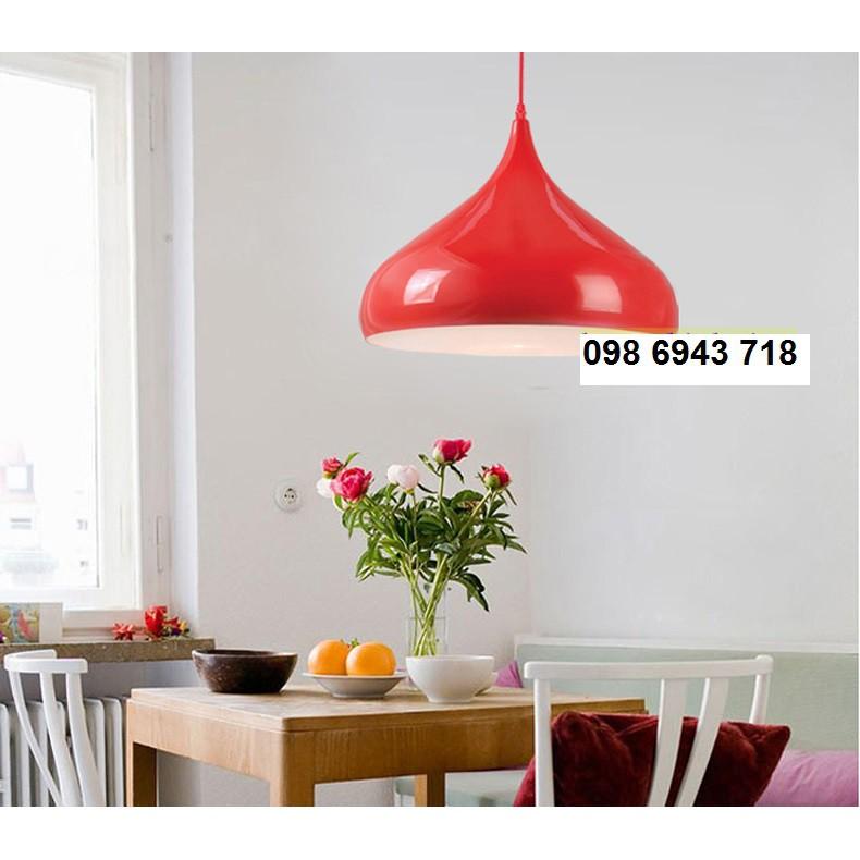Đèn thả chao nhôm giọt nước đẹp