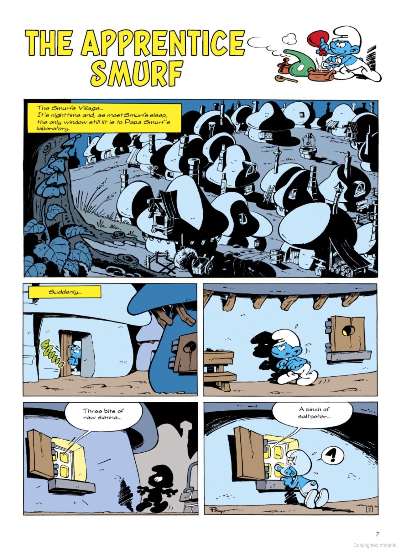 Sách ngoại văn: The Smurfs #8 - The Smurf Apprentice