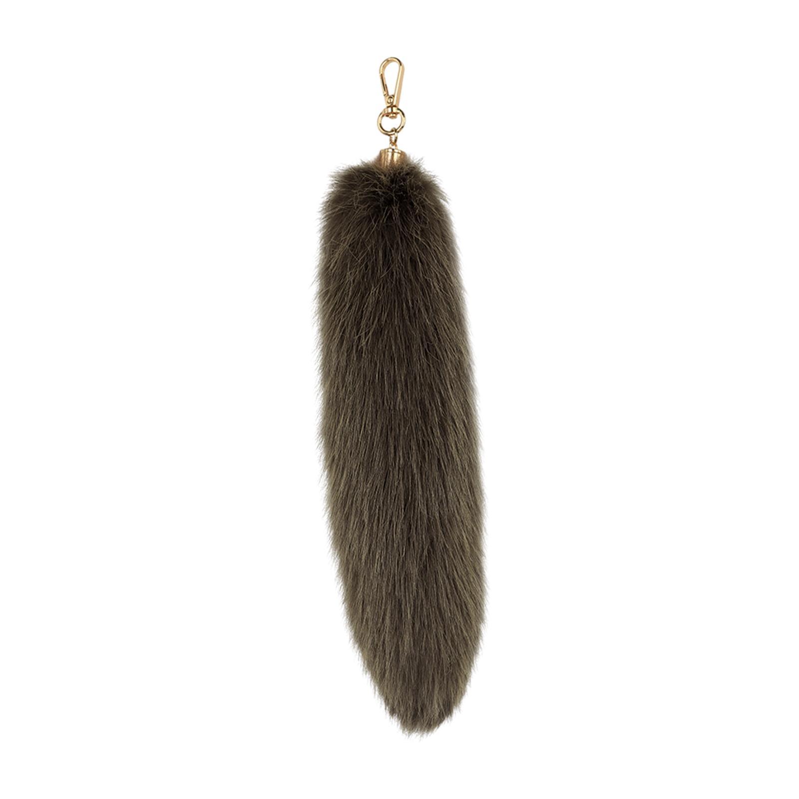 Faux  Tails Pendant Plush Tail Keychain Pendant Hanging Pendant Ornament Car Bag Charm Pendant for Wallet, Tote Bag, Handbag, Women Men Gifts