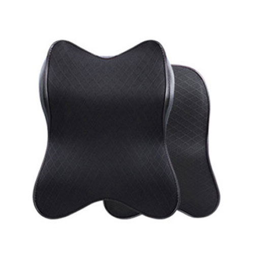 Gối Tựa Xe 3D Da PU Chống Đau Mỏi Gáy Hàng Cao Cấp Size Lớn