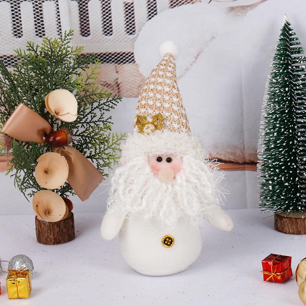 Christmas Gnomes Plush Figurine Statue Doll Holiday Home Ornaments Old man