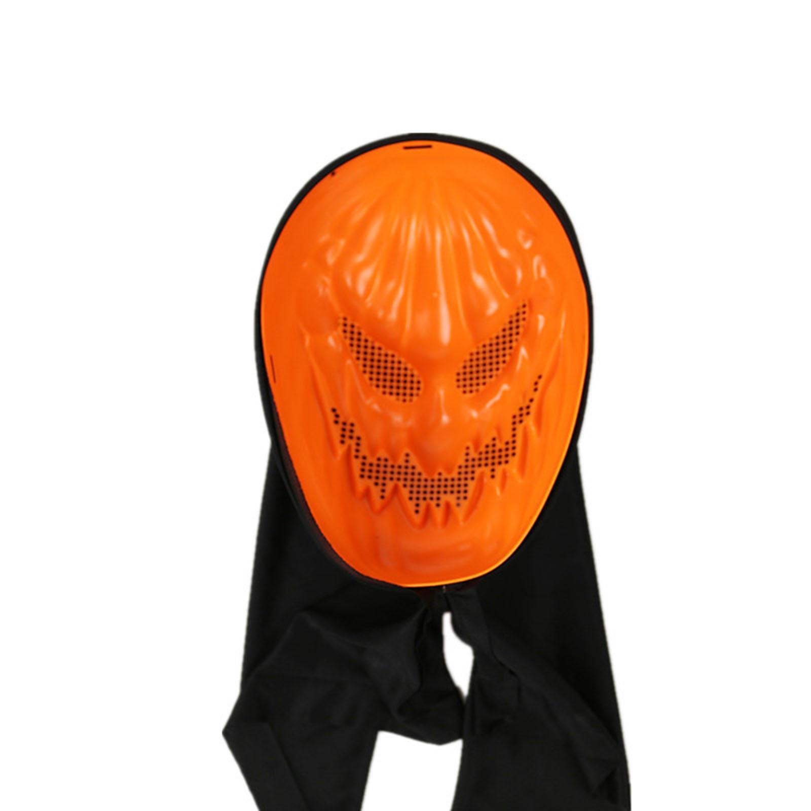 Halloween Pumpkin Head Props Full Face Cover for Fancy Dress Masquerade