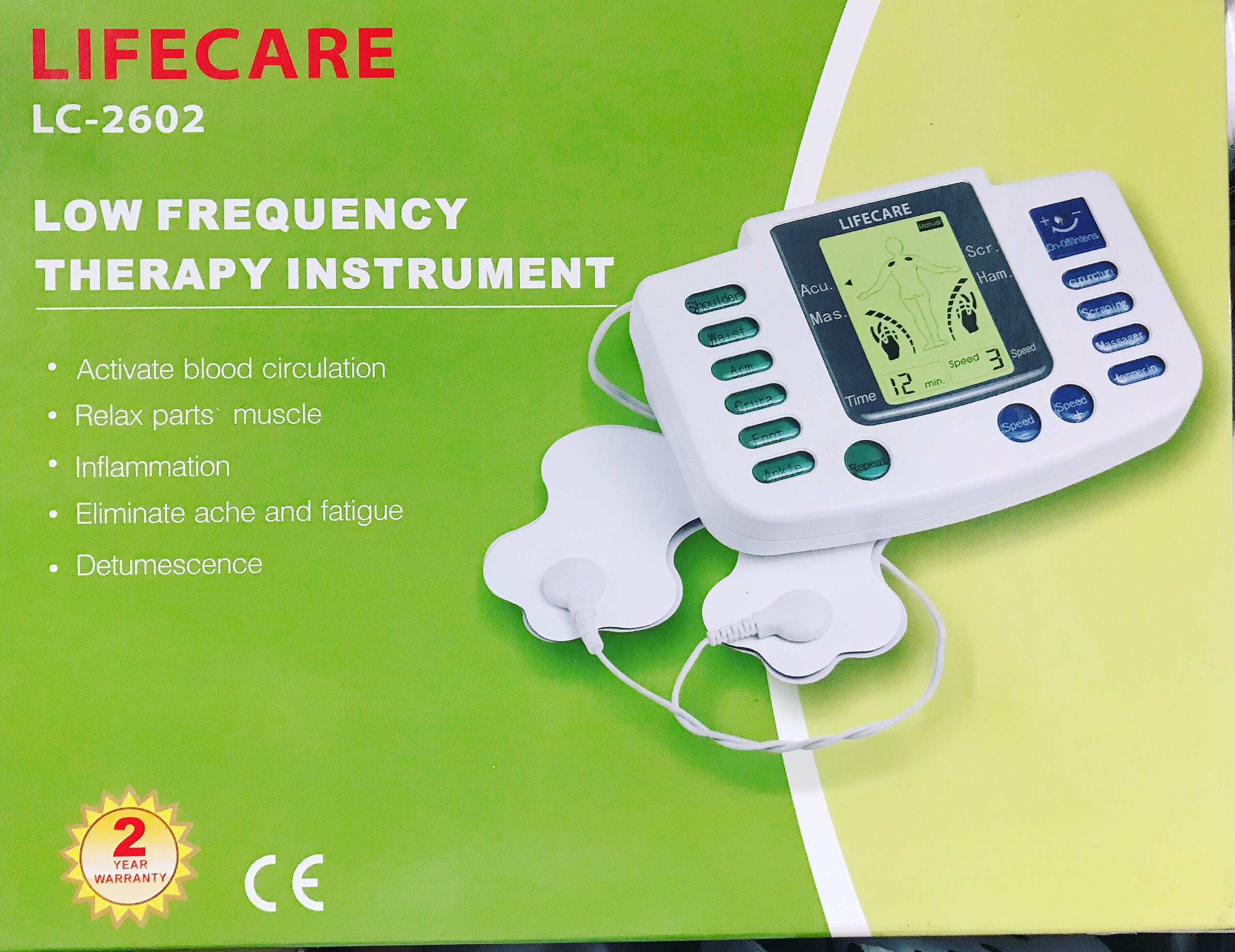 Máy điều trị xung điện Lifecare