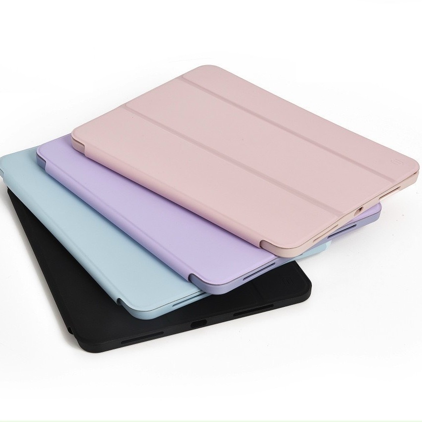 Bao da cho iPad Pro 11 inch M4 2024 hiệu Wiwu Skin Feeling Protective chất liệu TPU silicon chống trầy xước, chống va đập - Hàng chính hãng