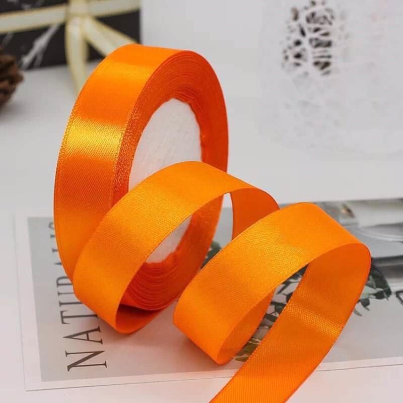 Ruy băng satin lụa bo viền 20mm cao cấp, ribbon, ruybang trang trí