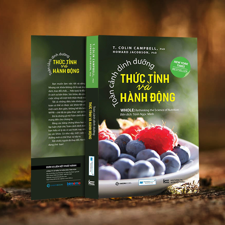 Combo 3 cuốn Bí mật dinh dưỡng + Toàn cảnh dinh dưỡng + Giải thoát ung thư