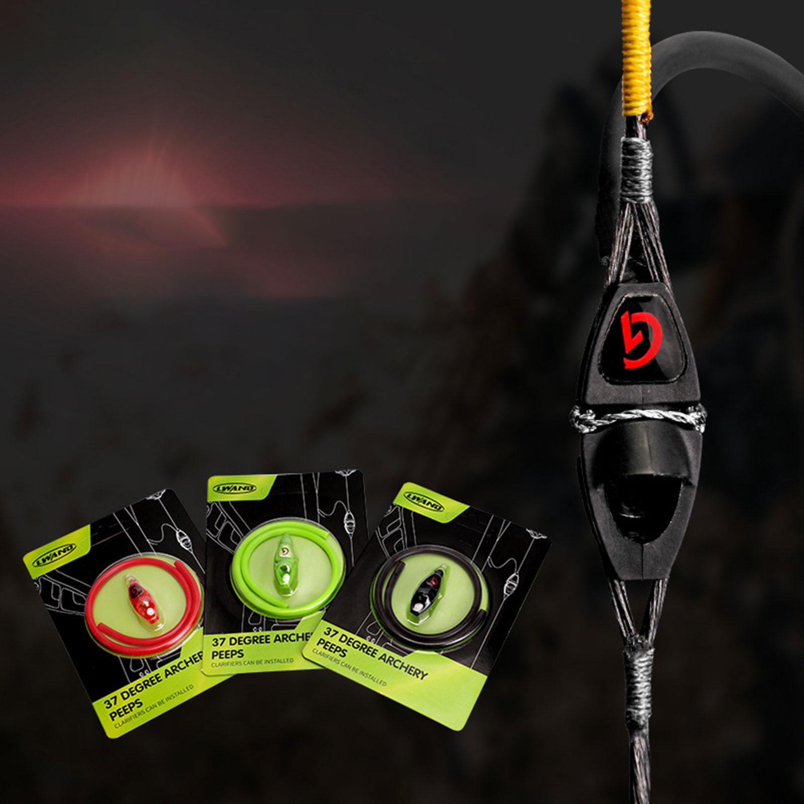 Peep Sight Durable for Compound Bow Supplies Clarifier Peep Sight Portable Bow Tube Peep Sight for Outdoor