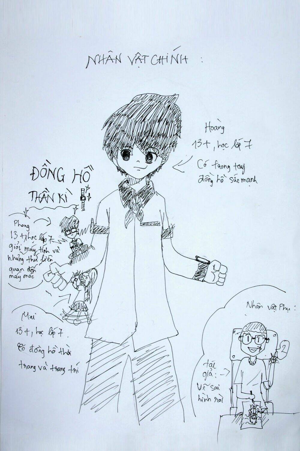 đồng hồ thần kì chapter 0 1