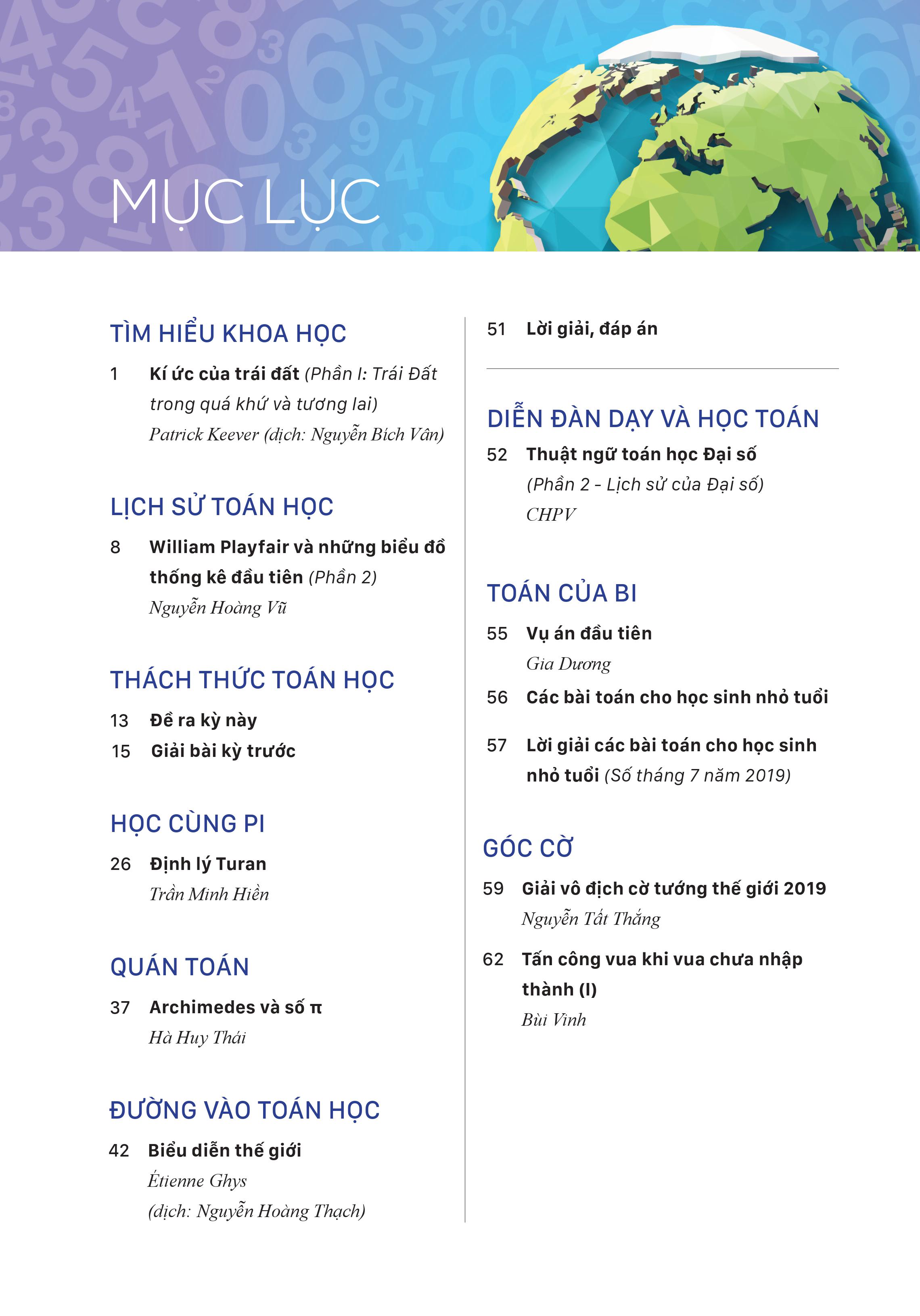 Tạp Chí Pi - Tập 3, Số 10 (Tháng 10/2019)