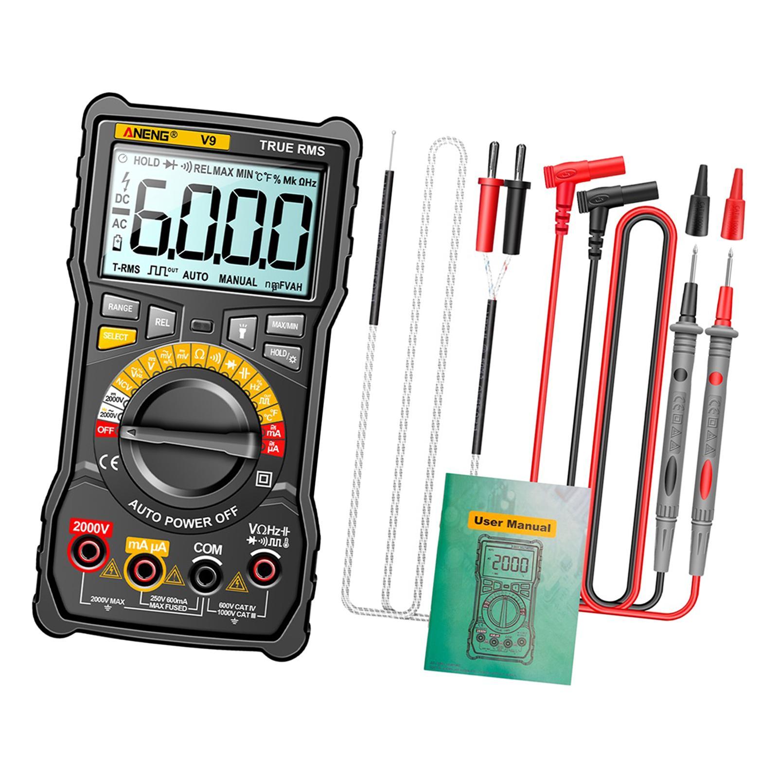 Portable Digital Tester Meter Test Handheld Digital Meter for Circuit Board