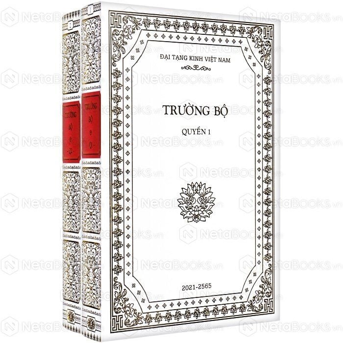 Kinh Trường Bộ (2 quyển, bìa cứng, màu trắng)