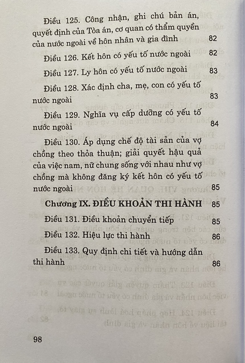 Luật Hôn Nhân Và Gia Đình