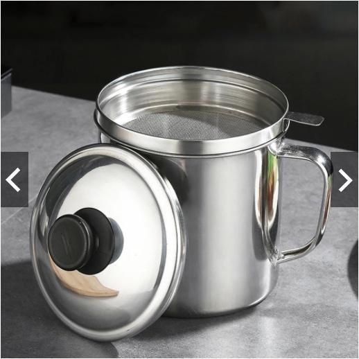 Bình Lọc Dầu Ăn INOX 304