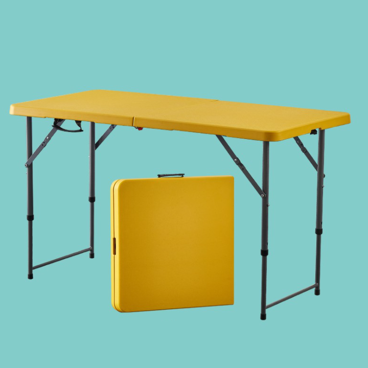 Bàn ăn gấp gọn ngoài trời - Bàn Ăn Du Lịch, Dã Ngoại Gấp Gọn Siêu Tiện Ích, KT 122x61 cm.