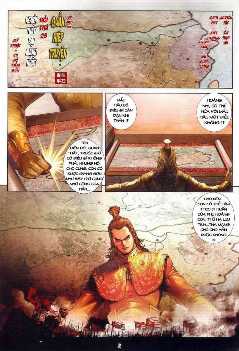 ôn thuỵ an quần hiệp truyện chapter 25 2