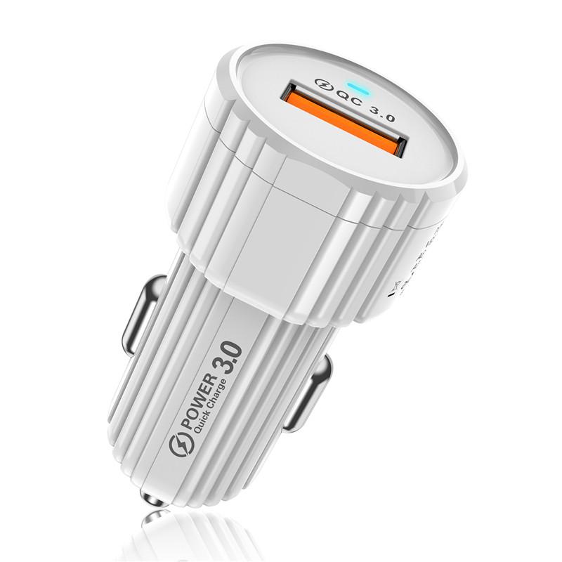 Eonline 3D Phim hoạt hình dễ thương USB Bộ sạc nhanh 18W 3A Bộ sạc xe hơi USB cho iPhone 14 13 Pro Max QC4.0 3.0 Bộ sạc xe hơi nhanh