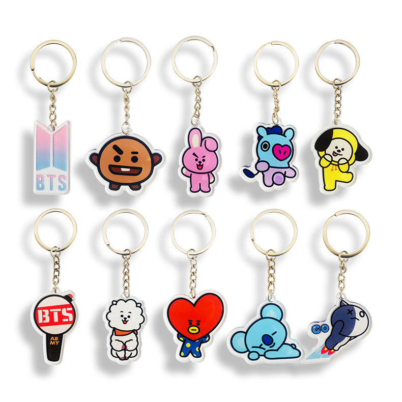 Móc khóa BT21 BTS siêu cute