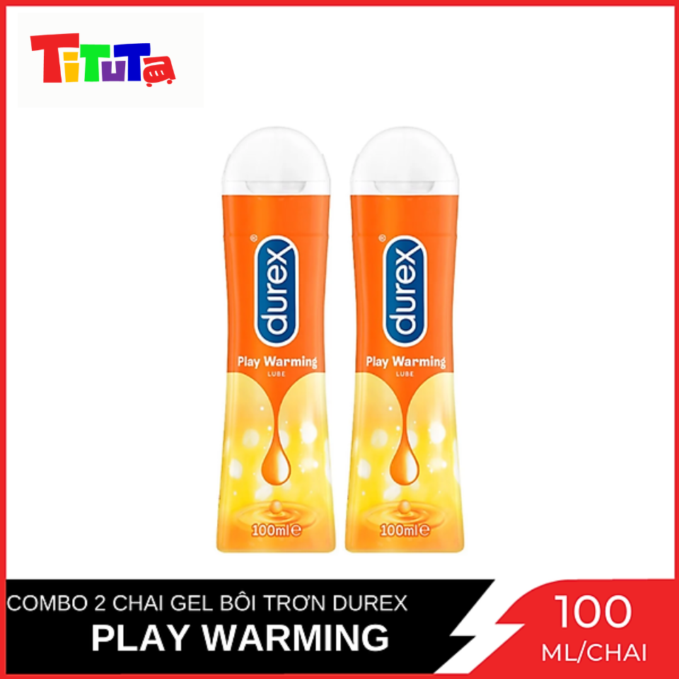 Combo 2 Chai Gel Bôi Trơn Durex Play Warming Chai 100ml X2