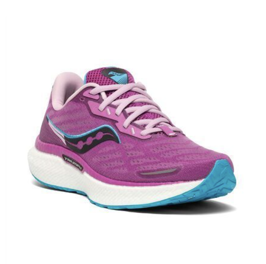 Giày Chạy Bộ Nữ Saucony Triumph 19 - Razzle/Blaze - Size 38.5