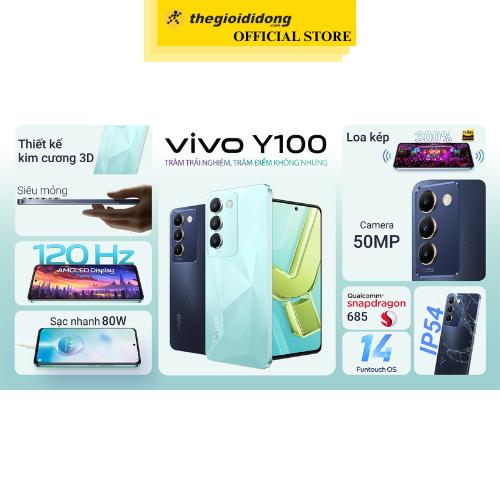 Điện thoại vivo Y100 256GB - Hàng Chính Hãng