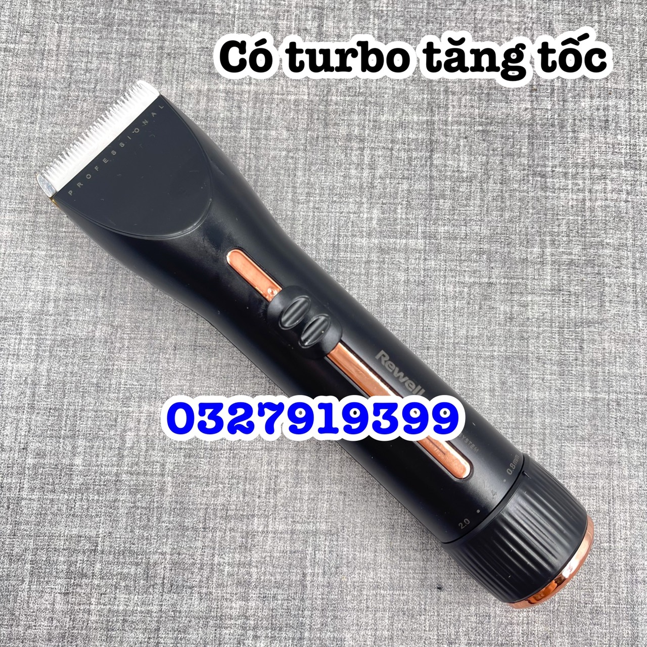Tông đơ cắt tóc cao cấp Rewell F35 tăng tốc