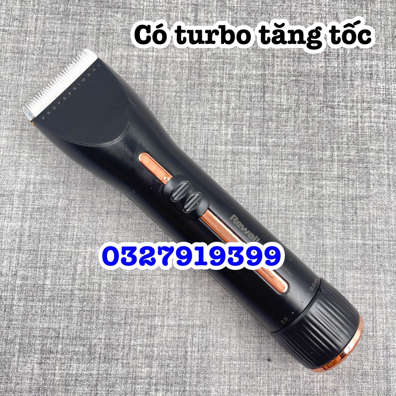 Tông đơ cắt tóc cao cấp Rewell F35 tăng tốc