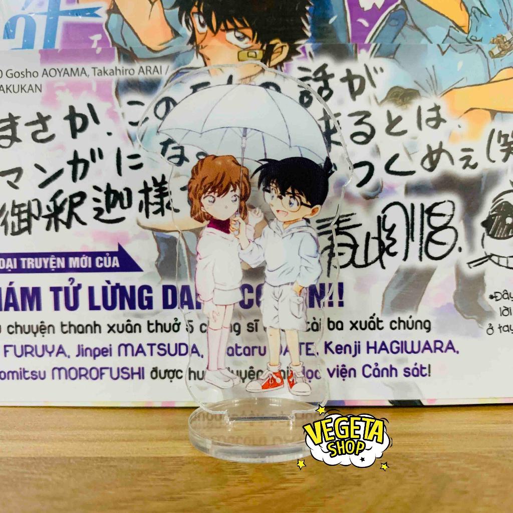 Mô Hình Tượng Standee Acrylic Mica 2 mặt cao 6,5cm - Conan Haibara Ran Mori Ayumi Mitsuhiko Genta Đội Thám tử nhí lớp 1B