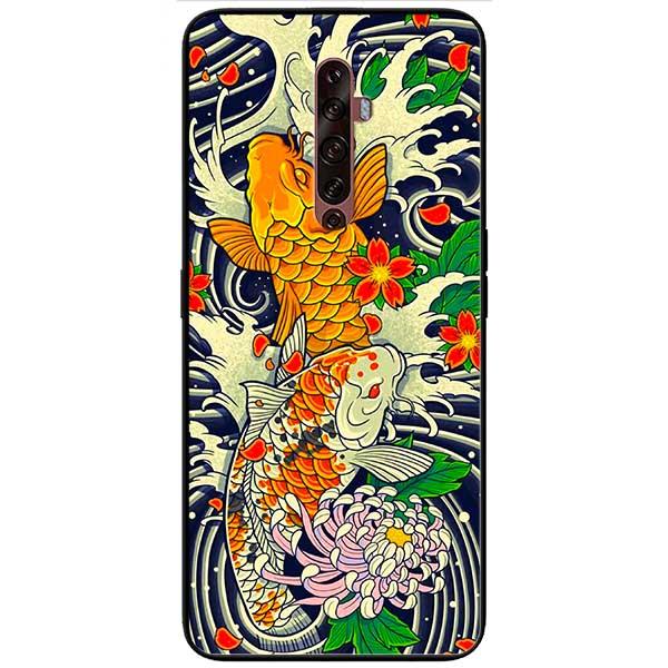 Ốp lưng dành cho Oppo Reno 2Z / 2F / 10X - Đôi Cá Chép