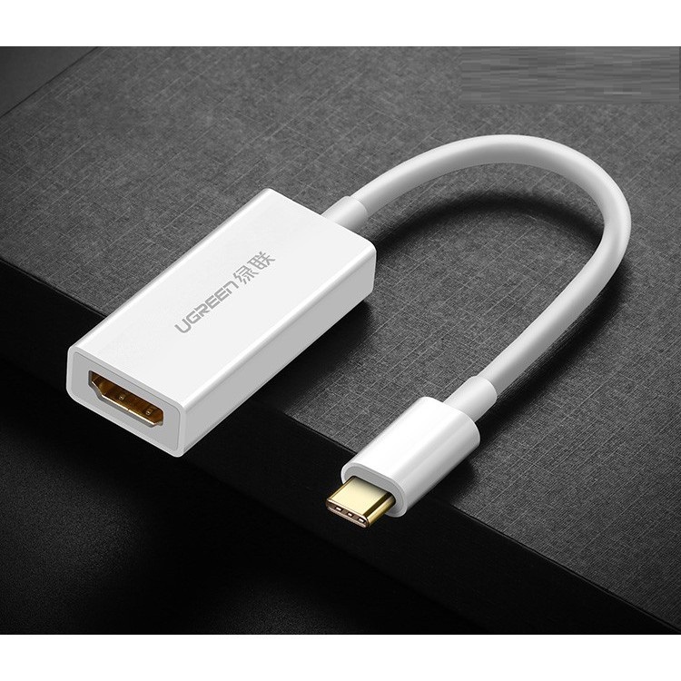 Cáp chuyển USB-C sang HDMI 4Kx2K@60Hz Ugreen 40273 Cao Cấp Chính Hãng (Vỏ nhựa ) hàng chính hãng ha