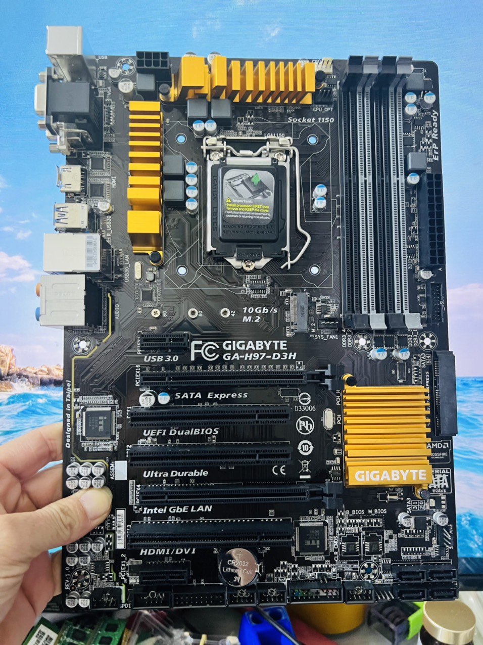 Bo Mạch Chủ (Mainboard) Gigabyte GA-H97-D3H/ M2/ 4 Khe Ram - Hàng Chính Hãng