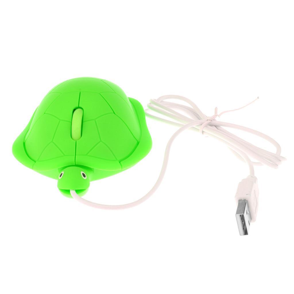 Cute Tortoise Mouse   USB 3D   Turtle Mice For PC Laptop Green